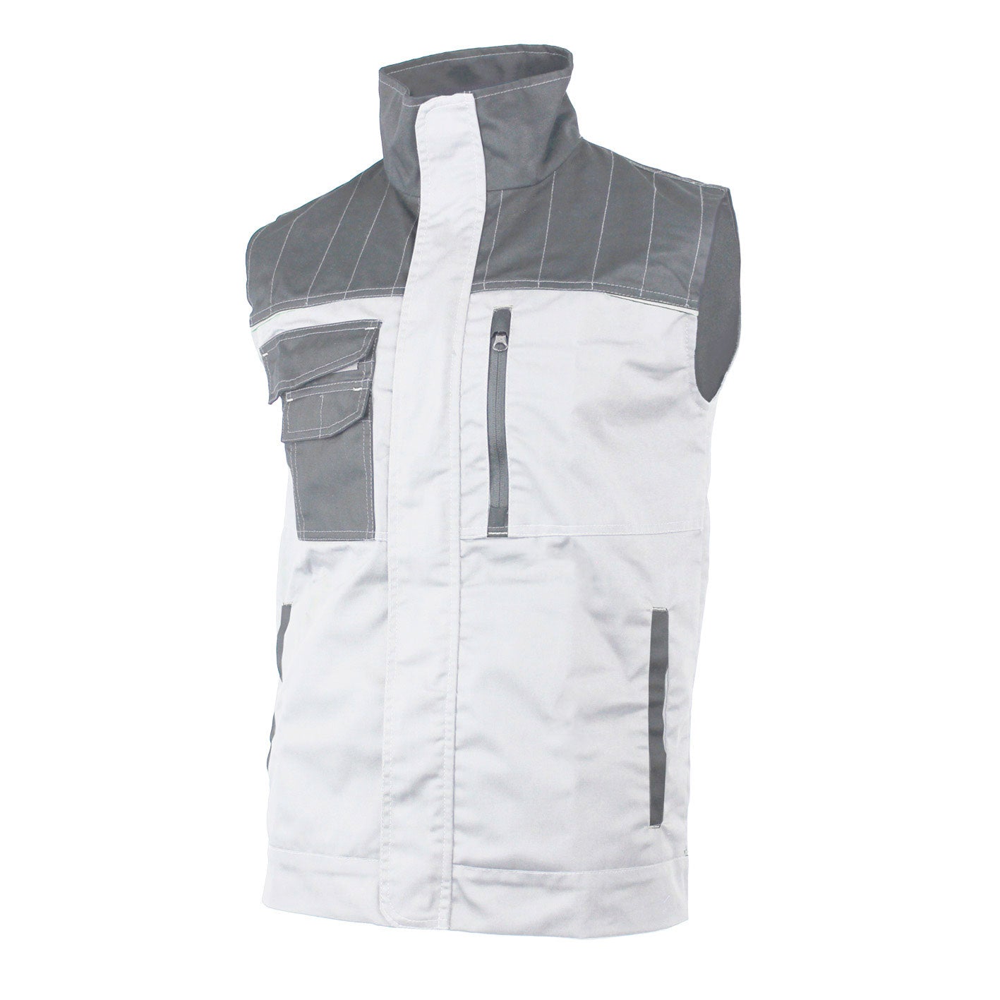 Radni prsluk NORTH TECH beli