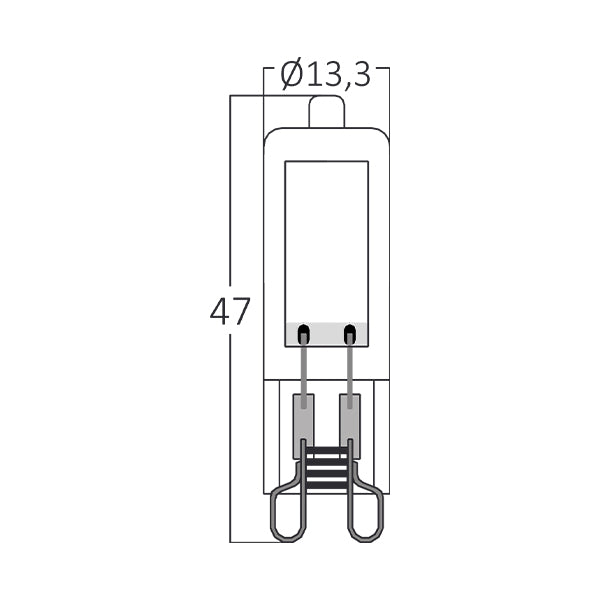 BRY-ADVANCE-2W-G9-360D-220V-6500K-LED SIJALICA