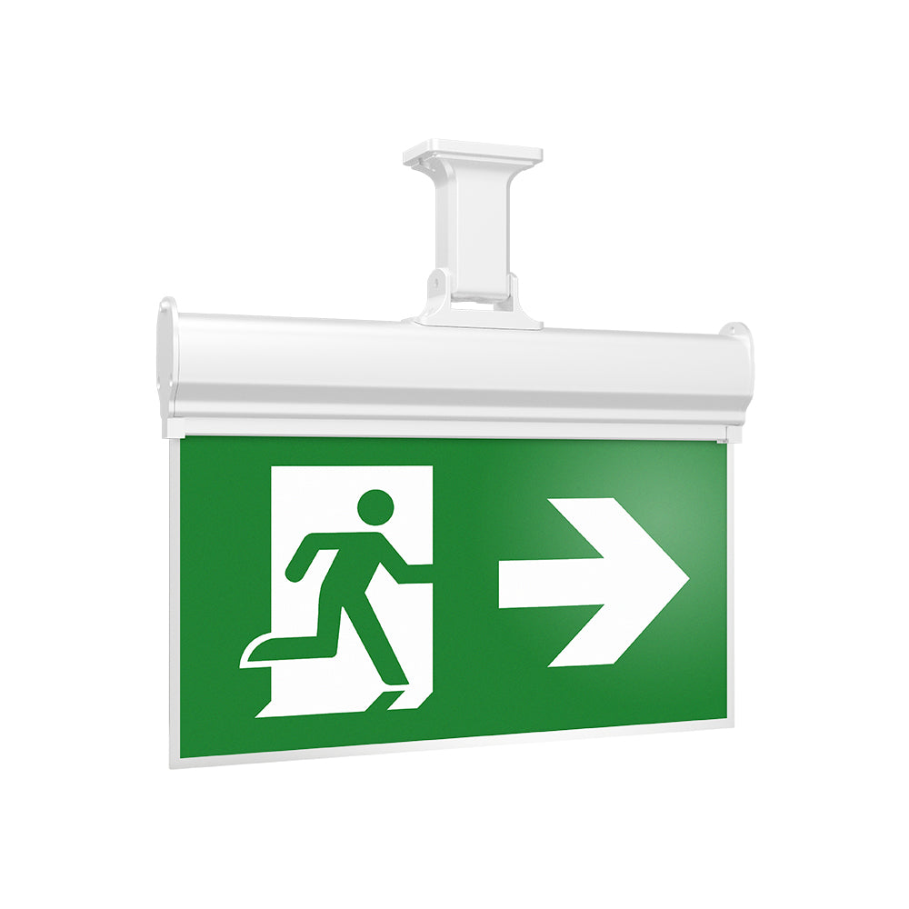 BRY-EXIT-LED-2W-HNG-IP20-BELA-PANIK SVETILJKA