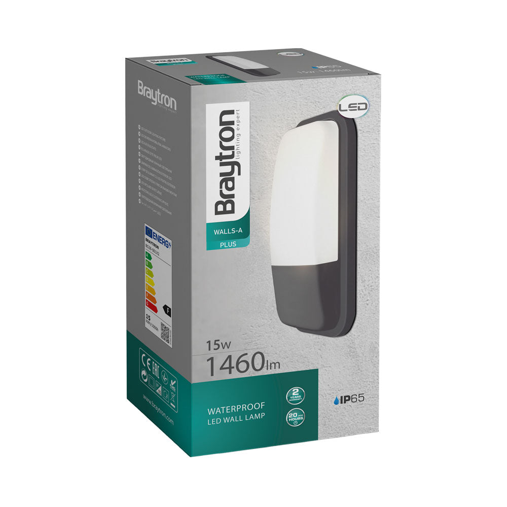 BRY-A-ELIPSA-CRNA-15W-6500K-IP65-ZIDNA BAŠTENSKA SVETILJKA