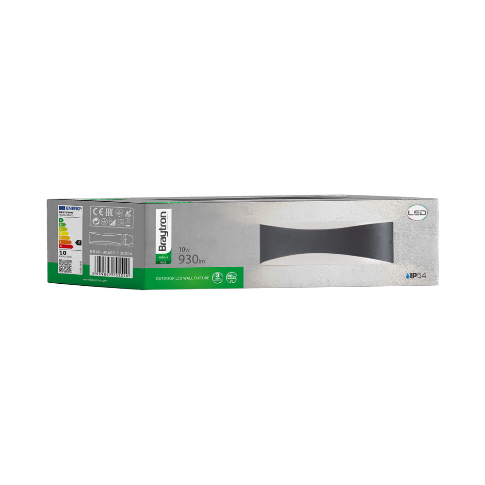 BRY-PIRUS-S-10W-3000K-IP54-ZIDNA SVETILJKA