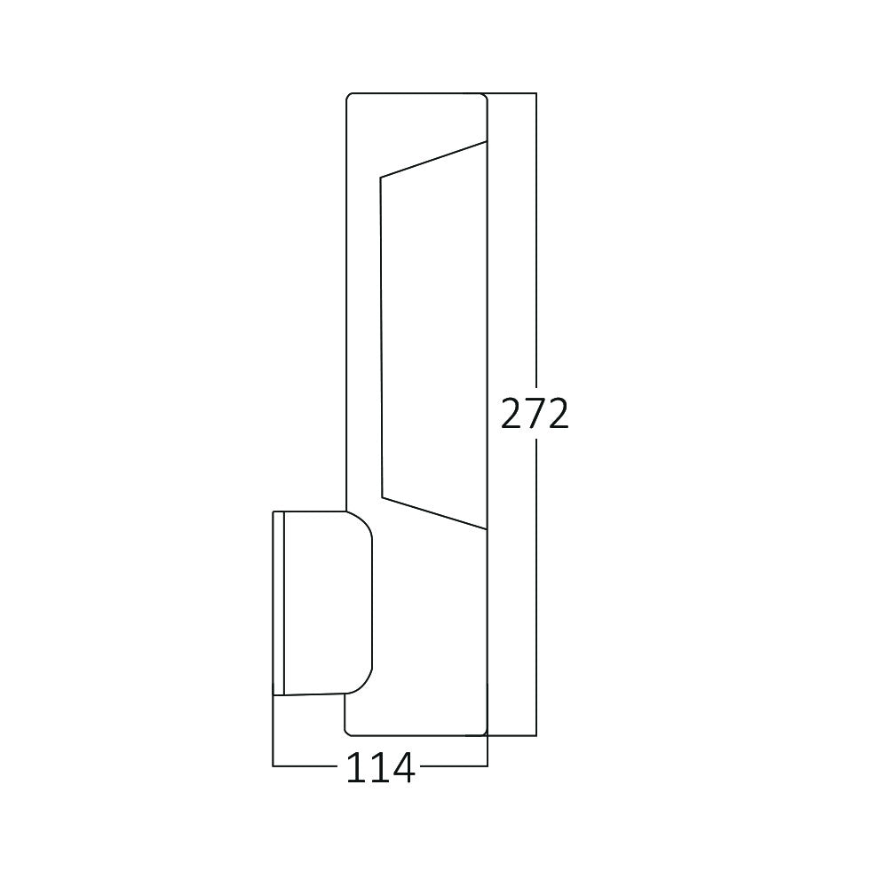 BRY-TARUS-WLS-7W-SNS-3000K-IP54-ZIDNA SVETILJKA