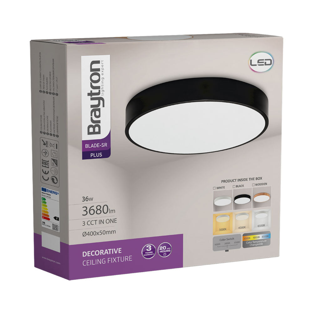 BRY-BLADE-SR-OKRUGLA-CRNA-36W-3U1-LED PLAFONJERA