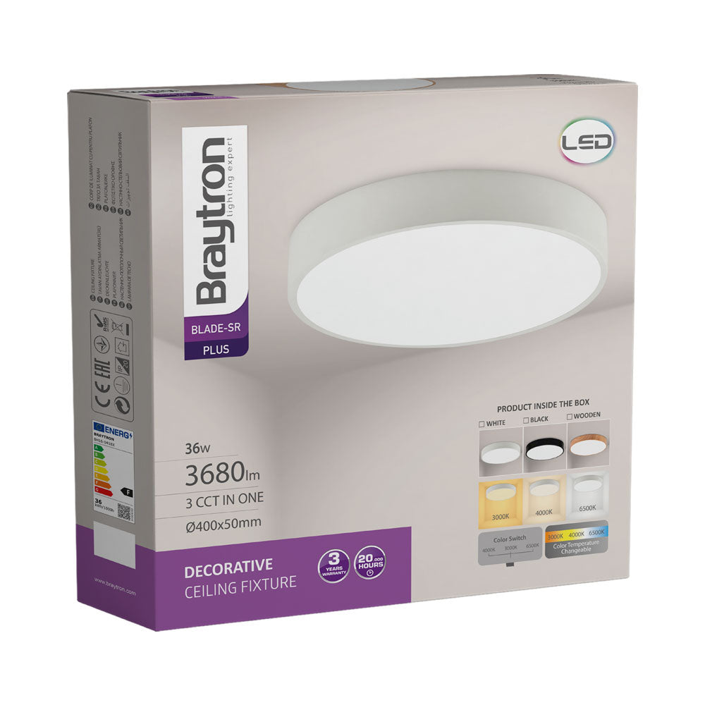 BRY-BLADE-SR-OKRUGLA-DRVO-36W-3U1-LED PLAFONJERA