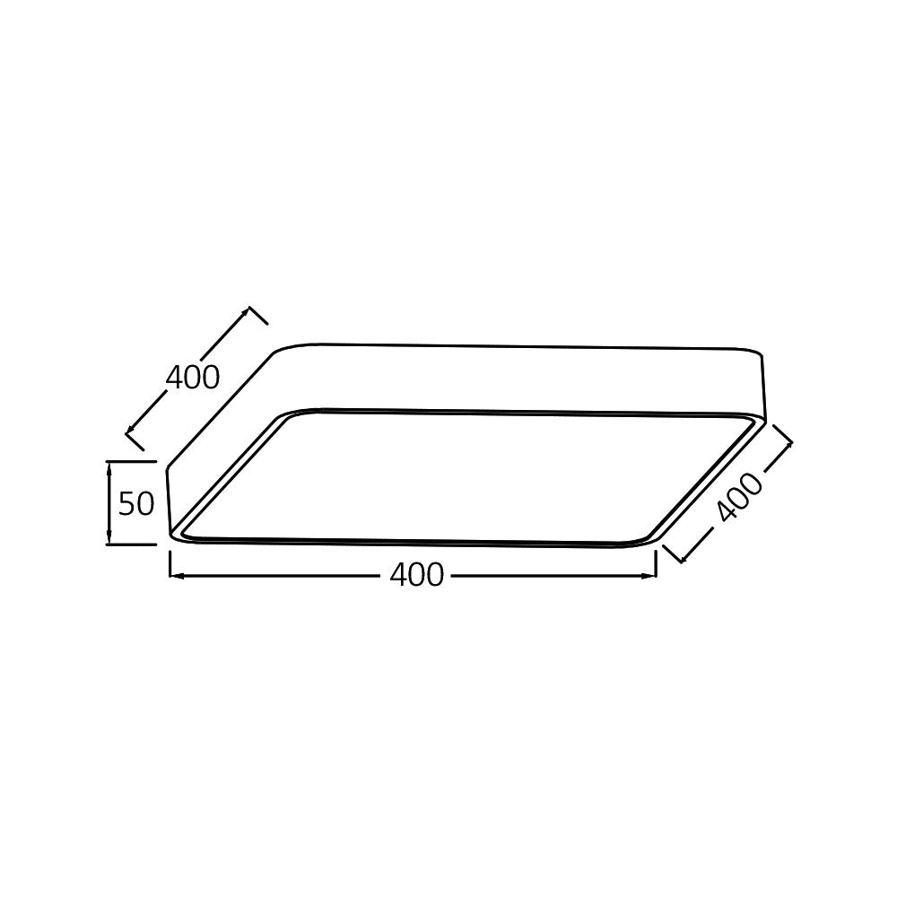 BRY-BLADE-SS-KVADRATNA-CRNA-36W-3U1-LED PLAFONJERA