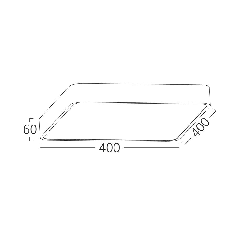 BRY-BLADE-SS-KVADRAT-CRNA-36W-3U1-LED PLAFONJERA