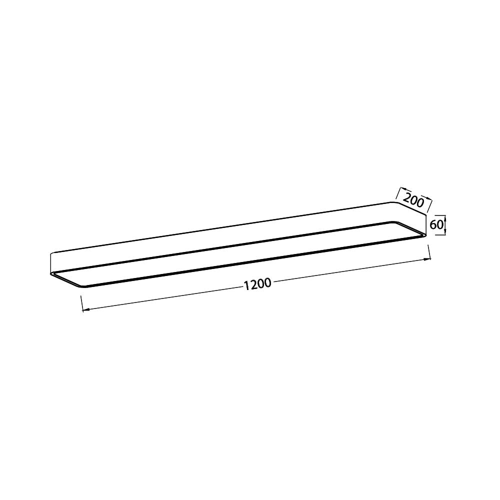 BRY-BLADE-LN-PRAVOUGAONA-CRNA-45W-3U1-LED PLAFONJERA