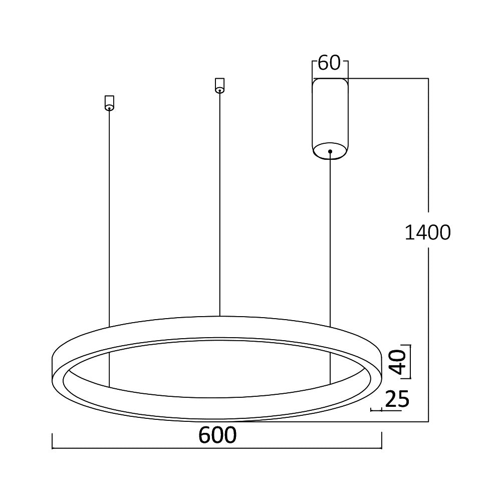 BRY-LINA-PD-2540-OKRUGLA-BELA-35W-3U1-LED VISILICA