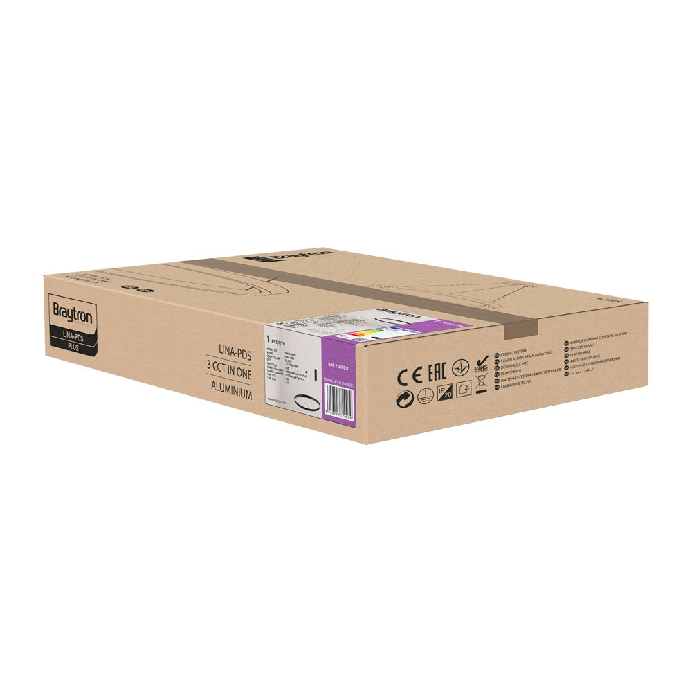 BRY-LINA-PD-2540-OKRUGLA-CRNA-45W-3U1-LED VISILICA