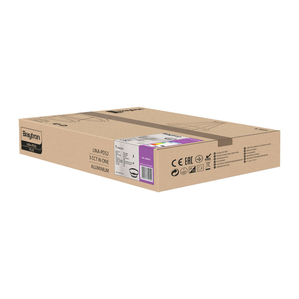 BRY-LINA-PD-2540-OKRUGLA-CRNA-65W-3U1-LED VISILICA