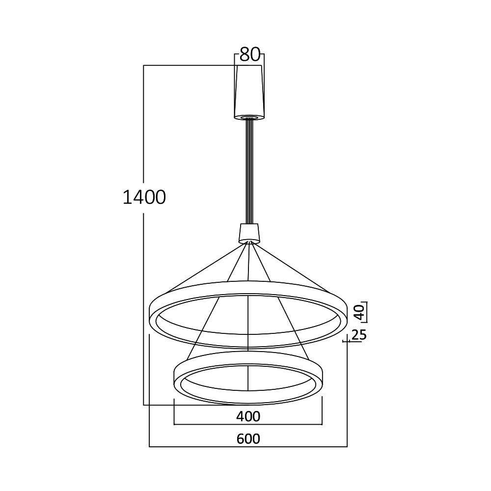 BRY-LINA-PD-2540-OKRUGLA-CRNA-65W-3U1-LED VISILICA