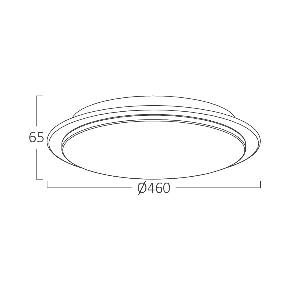 BRY-JADE-SRD-OKRUGLA-34W-3U1-LED PLAFONJERA