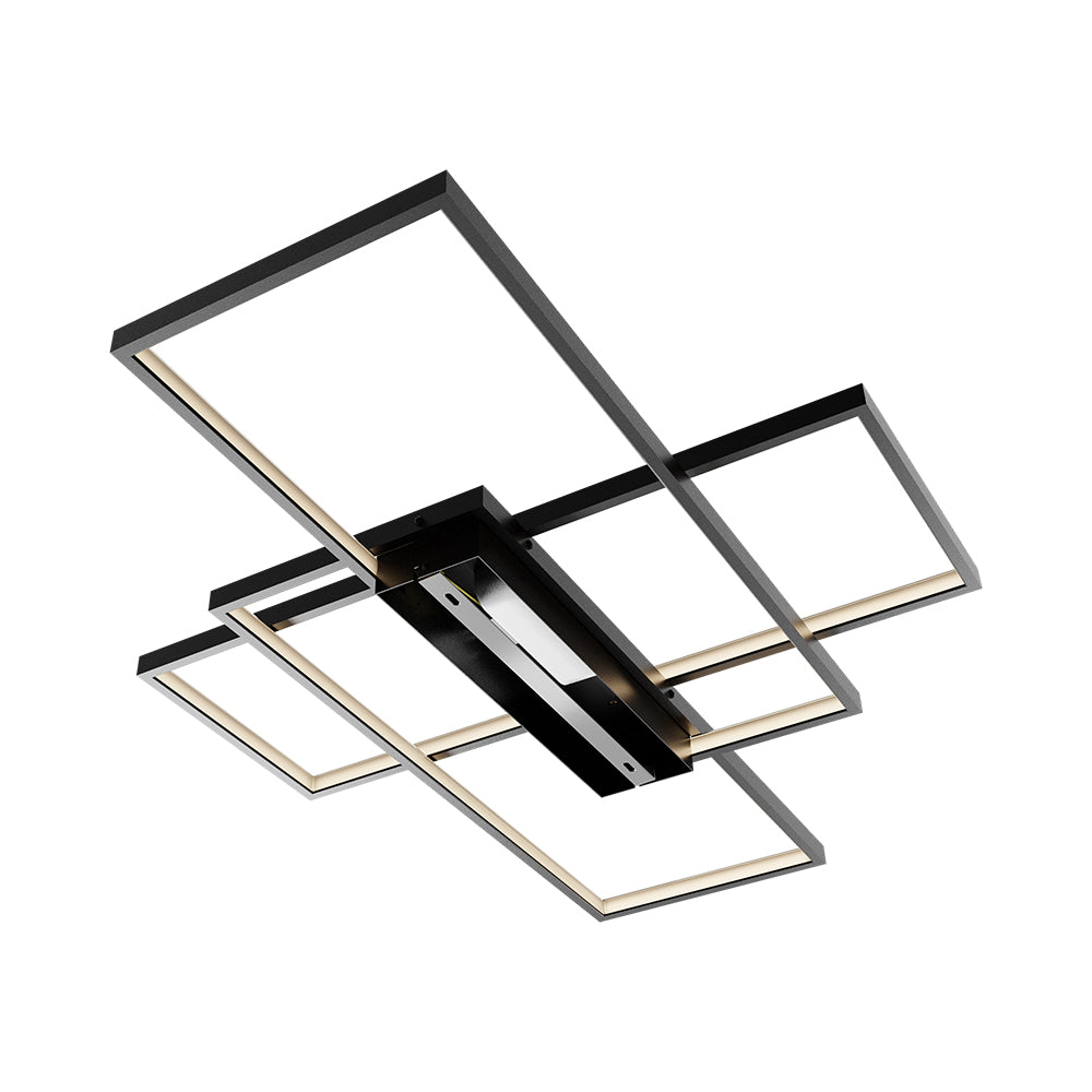 BRY-NELA-SS3-RND-CRNA-80W-SA DALJINSKIM-IP20-LED PLAFONJERA