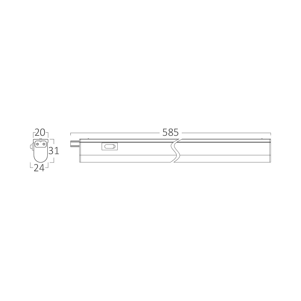 BRY-LEDLINE-7W-KRUG-BELA-3000K-LED STRELA