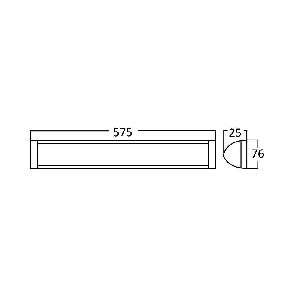 BRY-PROLINE-PS-18W-0.6MT-PLS-3U1-LED ZIDNA SVETILJKA