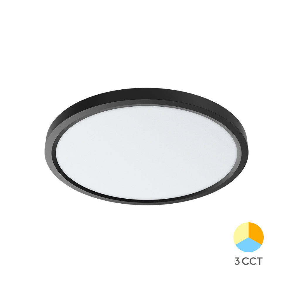 BRY-JADE-SLR-CRNA-KRUG-36W-3U1-LED PLAFONJERA