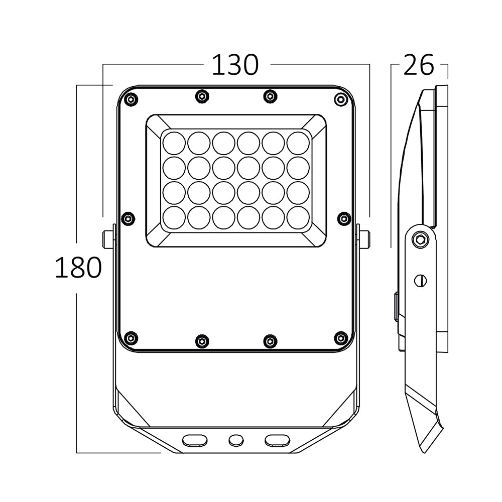 BRY-FLOOD-PF-20W-SIVI-3U1-IP65-LED REFLEKTOR
