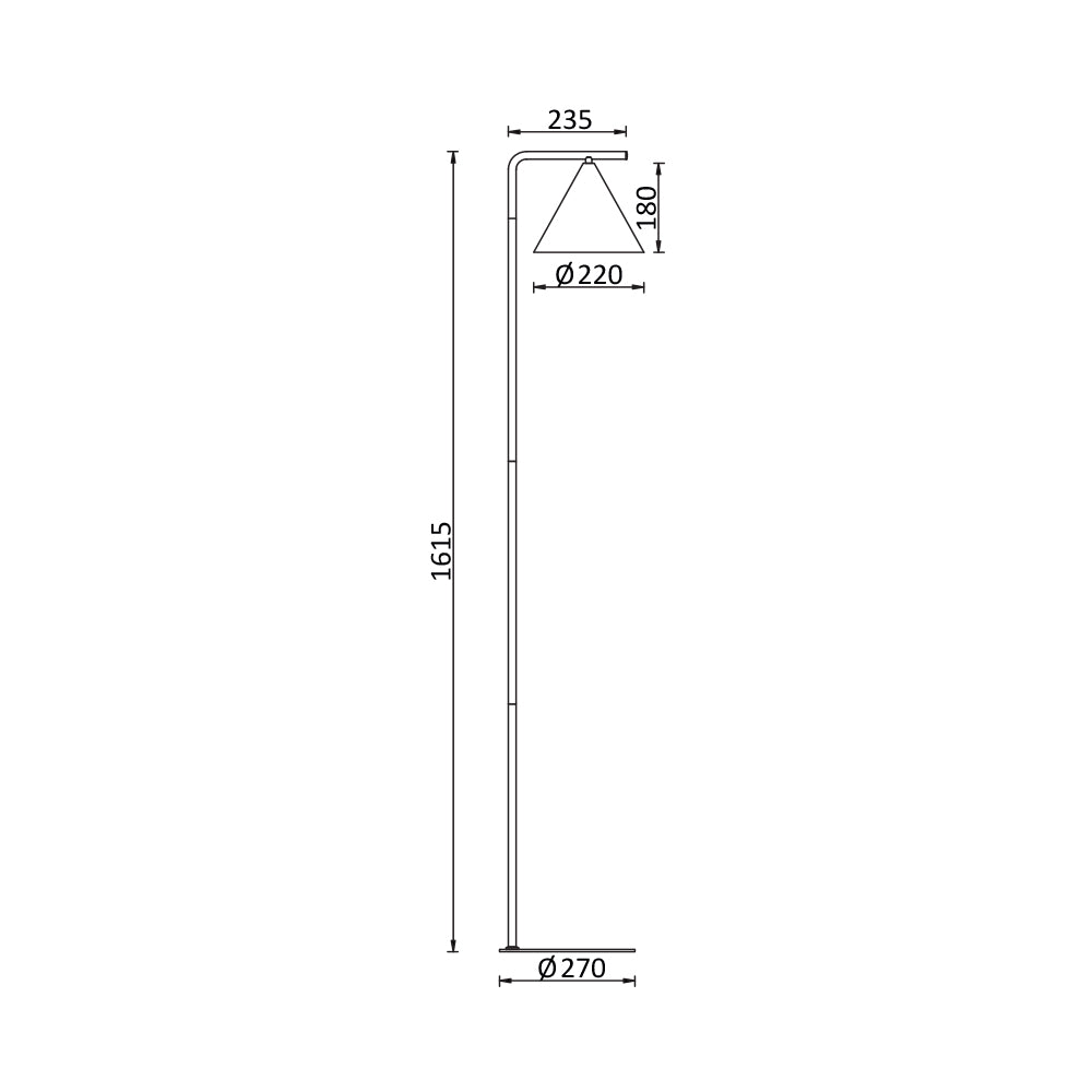 BRY-P010T-1H-1xE27-GLD-VISILICA