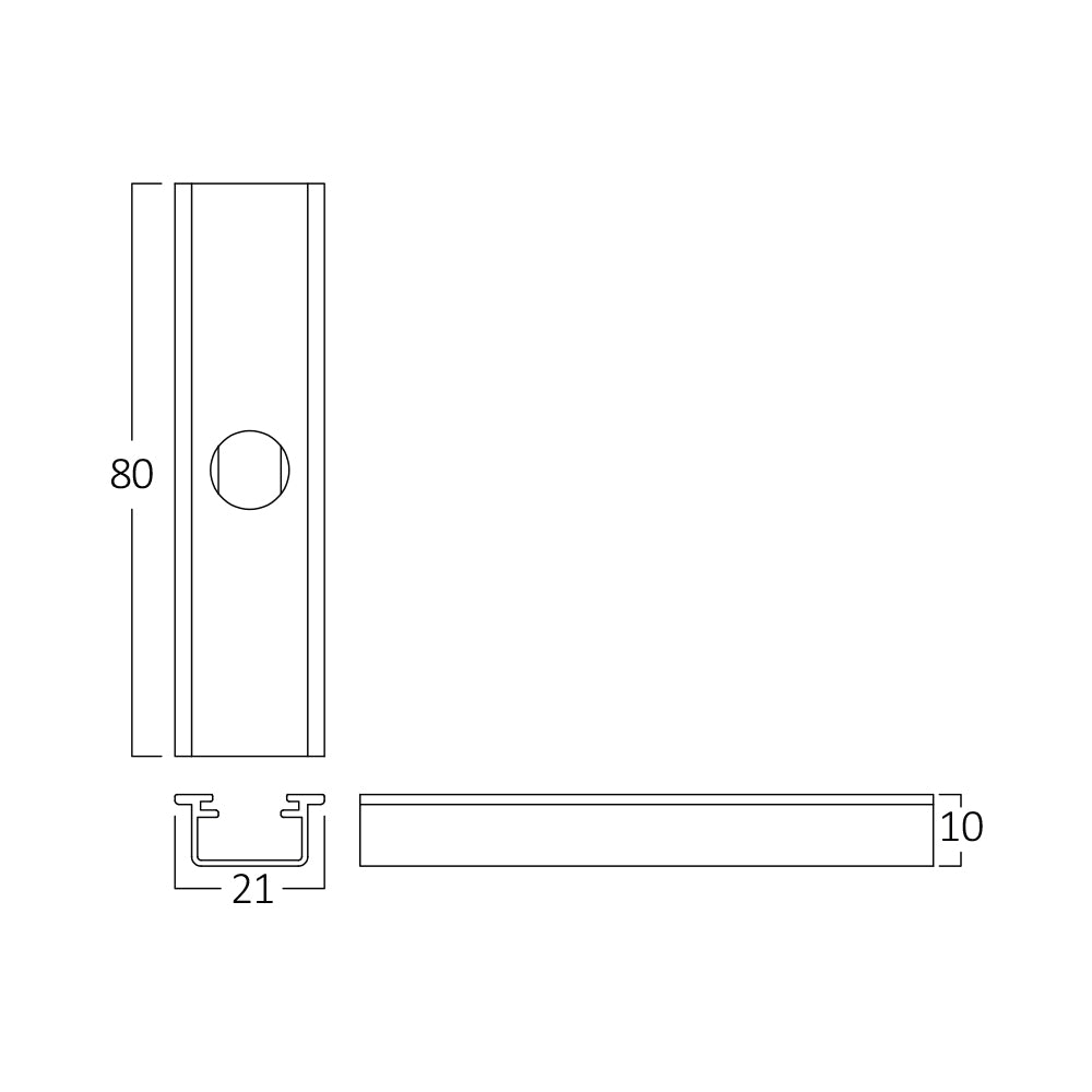 BRY-M06-SD01-CRNI-SLIM-MAG.PRIBOR ZA VISECU MONTAZU