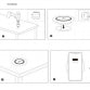 ABL BEZICNI IN DESK PUNJAC 10W BELI