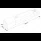 BATERIJSKA LED LAMPA YS-51034 PUNJIVA