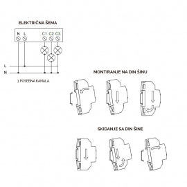 DALI SMART LED DIMMER SLD-HV