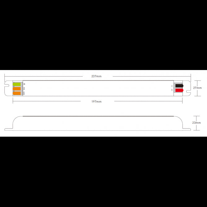 DAWN LED NAPAJANJE SLIM 12V 200W 200WHH-12