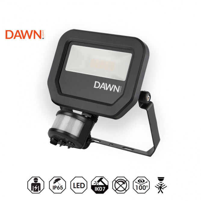 DAWN LED REFLEKTOR SENZOR BR-FL20W-02 PIR 4000K 2200lm 100° IP65