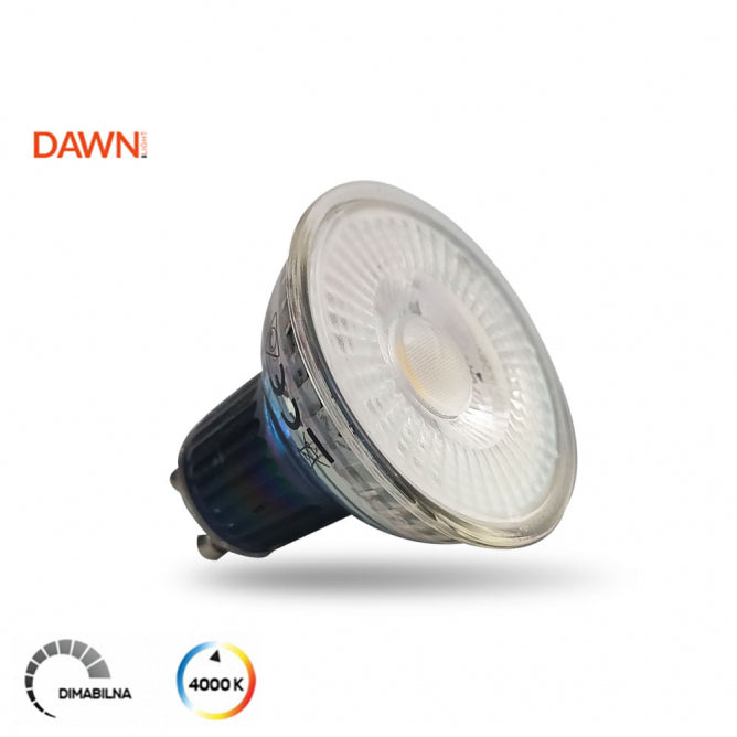 DAWN LED SIJALICA GU10 DIM. 6.5W 4000K PAR16 80 575lm 36° IP20