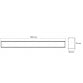 DAWN LED SVETILJKA LT-T-020 33/40/42/45W CCT BELA 1,2 met