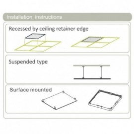 DAWN LED PANEL HN-PL12030 40W 4000K
