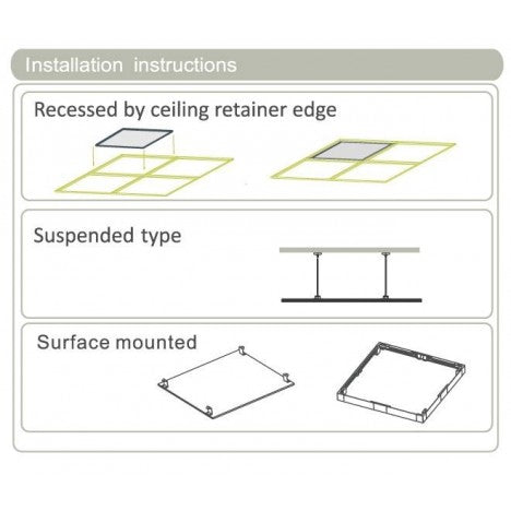 DAWN LED PANEL HN-PL12030 40W 4000K