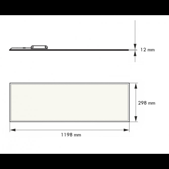 DAWN LED PANEL HN-PL12030 40W 4000K