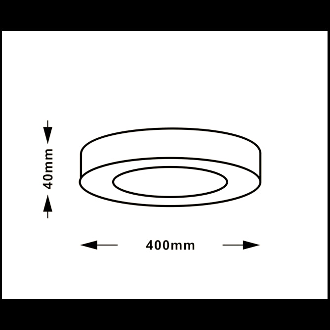 LED PANEL N/Z KNC5-36W 4000K