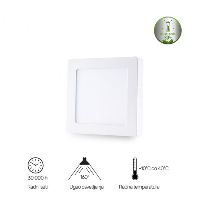 LED PANEL N/Z KNS5-6W 6500K