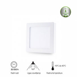 LED PANEL N/Z KNS5-6W 6500K