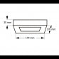 LED PANEL N/Z KNS5-12W 6500K