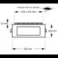 LED PANEL U/Z KNS1-18W 3000/4000/6000K