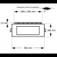 LED PANEL U/Z KNS1-24W 6500K