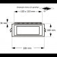 LED PANEL U/Z KNS2-12W 4000K