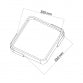 LED PLAFONJERA EL1671 K 16W 3000K CRNA/BELA