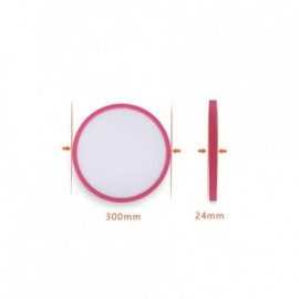 LED PLAFONJERA MOON PINK 24W 4000K