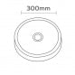 LED PLAFONJERA SENZOR 1030 18W 6500K 1600lm (AD7061)
