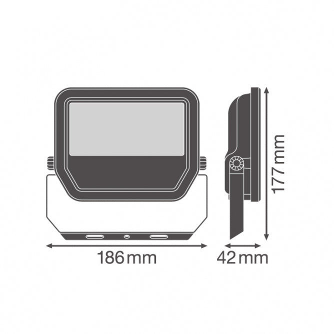 LEDVANCE LED REFLEKTOR 30W/4000K SYM 100 BK