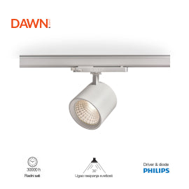 LED REF SINSKI 301210-1 30W 3000K BELI TROFAZNI