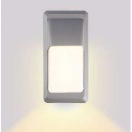 LED SVETILJKA 2052 ZIDNA 12W 4000K SIVA