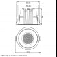 LED SVETILJKA CPS-Y4A12-D23 3000/4000/5000K 12W IP40/IP65