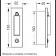 LED SVETILJKA JM-061 ZIDNA 3W 3000K CRNA