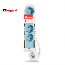 LG 694554 PRODUZNI BLOK 4X2P+E 1.5M (BELA/N.PLAVA)