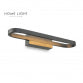 LUNA 321 ZIDNA LAMPA 4W 3000K CRNA
